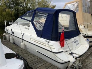 Inland cruiser, sporty good looks with a practical Nanni diesel engine on shaft drive.